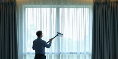 Commercial drapes cleaning service kiels-mountain hotels offices