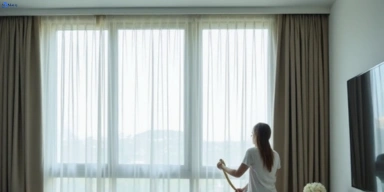 Delicate sheer drape cleaning kiels-mountain Matty Curtain Cleaning