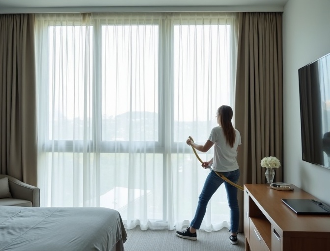 Kiels Mountain Sheer Curtain Cleaning